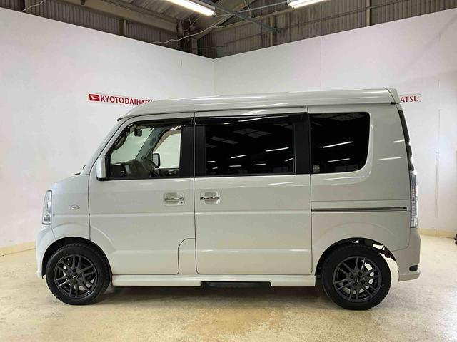 エブリイワゴンＰＺターボスペシャルターボ　社外ナビゲーション　Ｂｌｕｅｔｏｏｔｈ機能　ＥＴＣ　ドライブレコーダー　両側電動スライドドア　助手席側オートステップ　社外アルミホイール　ＨＩＤヘッドライト　フォグランプ　カーペットマット（京都府）の中古車