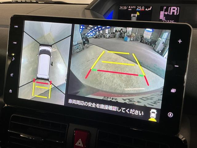 タントカスタムＸ　９インチナビ　パノラマモニター　フルセグチューナ９インチナビ　パノラマモニター　フルセグチューナー　ブルートゥース対応　プッシュボタンエンジンスタート　両側リヤパワースライドドア　ＬＥＤヘッドライト　コーナーセンサー　オートライト　オートエアコン（京都府）の中古車