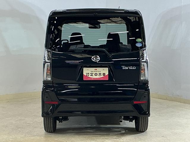 タントカスタムＸ　９インチナビ　パノラマモニター　フルセグチューナ９インチナビ　パノラマモニター　フルセグチューナー　ブルートゥース対応　プッシュボタンエンジンスタート　両側リヤパワースライドドア　ＬＥＤヘッドライト　コーナーセンサー　オートライト　オートエアコン（京都府）の中古車
