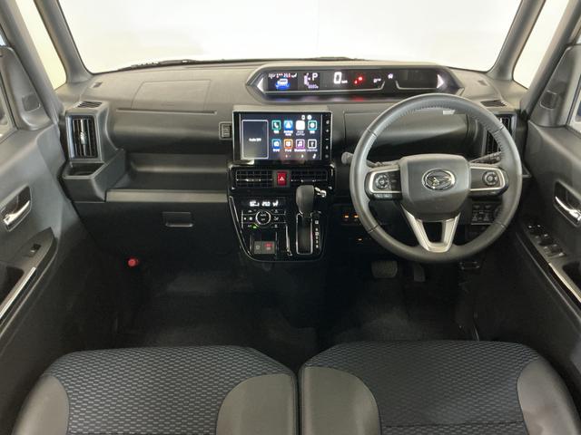 タントカスタムＲＳ　ワンオーナー　ターボ　ディスプレイオーディオワンオーナー　ターボ　ディスプレイオーディオ　バックカメラ　ＥＴＣ　両側電動スライドドア　アダプティブクルーズコントロール　コーナーセンサー　シートヒーター　電子パーキング　オートマチックハイビーム（京都府）の中古車