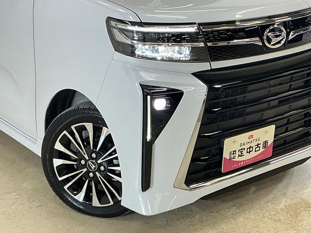 タントカスタムＲＳ　ワンオーナー　ターボ　ディスプレイオーディオワンオーナー　ターボ　ディスプレイオーディオ　バックカメラ　ＥＴＣ　両側電動スライドドア　アダプティブクルーズコントロール　コーナーセンサー　シートヒーター　電子パーキング　オートマチックハイビーム（京都府）の中古車