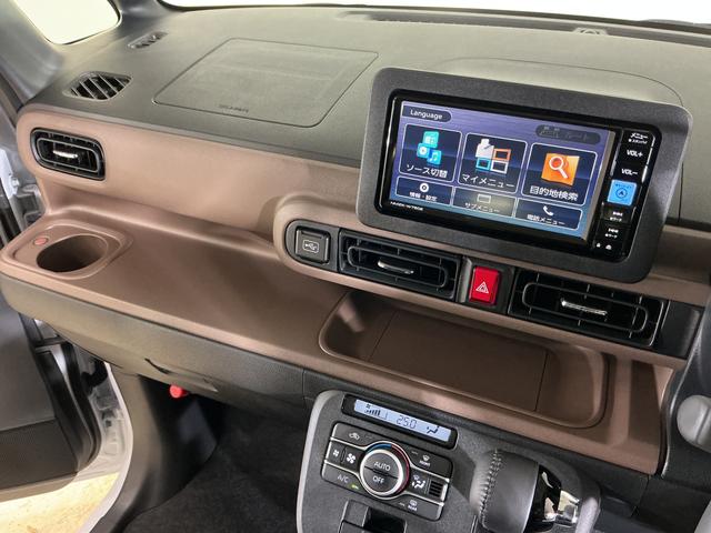 ムーヴキャンバスセオリーＧ　届出済未使用車　ナビ　パノラマモニタースマートアシスト　ナビ　パノラマモニター　フルセグチューナー　ブルートゥース対応　プッシュボタンエンジンスタート　両側リヤパワースライドドア　コーナーセンサ　ＬＥＤヘッドライト　オートエアコン　ＡＢＳ（京都府）の中古車