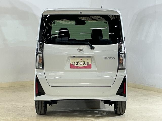 タントカスタムＲＳリミテッド　ターボ　９型ディスプレイオーディオ９インチディスプレイオーディオ　バックカメラ　フルセグチューナー　ブルートゥース対応　スマートアシスト　プッシュボタンエンジンスタート　両側リヤパワースライドドア　ターボ　クルーズコントロール　ＡＢＳ（京都府）の中古車