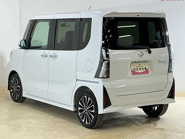 タントカスタムＲＳリミテッド　ターボ　９型ディスプレイオーディオ９インチディスプレイオーディオ　バックカメラ　フルセグチューナー　ブルートゥース対応　スマートアシスト　プッシュボタンエンジンスタート　両側リヤパワースライドドア　ターボ　クルーズコントロール　ＡＢＳ（京都府）の中古車