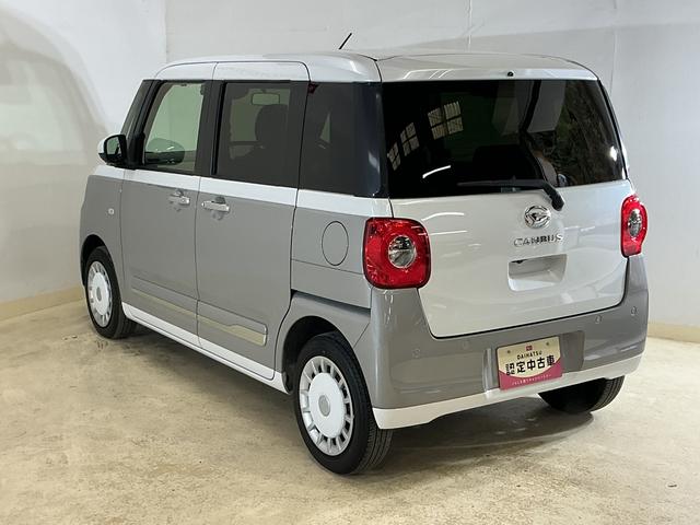 ムーヴキャンバスストライプスG ワンオーナー ナビ 全方位カメラ ドラレコワンオーナー ナビ パノラマモニター ドライブレコーダー 両側電動スライドドア 前後コーナーセンサー シートヒーター 電子パーキング オートマチックハイビーム ホットカップホルダー Bluetooth(京都府)の中古車