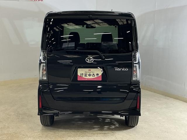 タントカスタムＲＳ　ワンオーナー　ターボ　ナビ　パノラマモニターワンオーナー　ターボ　ナビ　パノラマモニター　ドライブレコーダー　ＥＴＣ　両側電動スライドドア　ルーフハンガーバー　前後コーナーセンサー　前席シートヒーター　電子パーキング　オートマチックハイビーム（京都府）の中古車