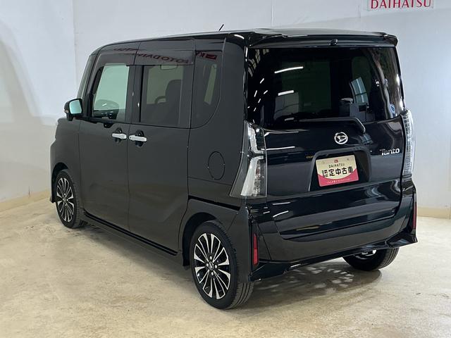 タントカスタムＲＳ　ワンオーナー　ターボ　ナビ　パノラマモニターワンオーナー　ターボ　ナビ　パノラマモニター　ドライブレコーダー　ＥＴＣ　両側電動スライドドア　ルーフハンガーバー　前後コーナーセンサー　前席シートヒーター　電子パーキング　オートマチックハイビーム（京都府）の中古車