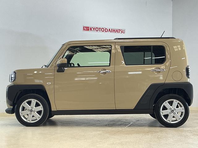 タフトＧターボ　クロムベンチャー　届出済み未使用車　ナビ　クルコン届出済み未使用車　ターボ　ナビ　バックカメラ　アダプティブクルーズコントロール　コーナーセンサー　シートヒーター　スカイフィールトップ　電子パーキング　オートマチックハイビーム　オートブレーキホールド（京都府）の中古車