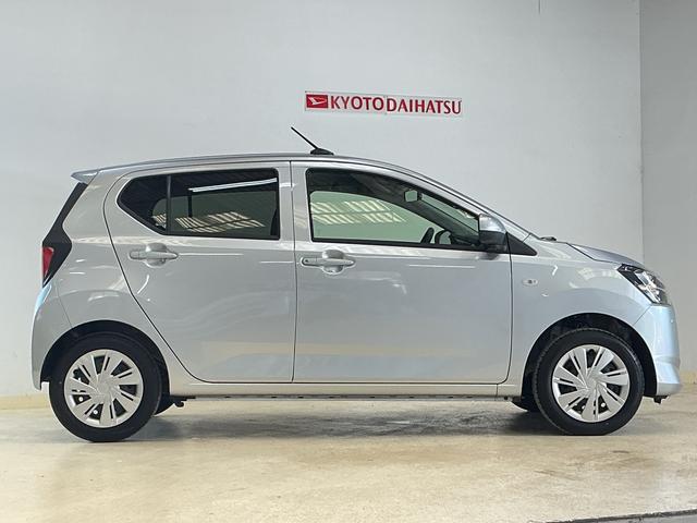 ミライースＸ　ＳＡIII　バックカメラ　前後コーナーセンサーバックカメラ　前後コーナーセンサー　オートマチックハイビーム　ＬＥＤヘッドライト　オートライト　キーレスエントリー　盗難防止装置　アイドリングストップ　横滑り防止装置　スマートアシスト　電動格納ミラー（京都府）の中古車