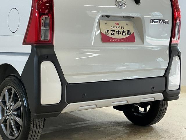 タントファンクロス　スマートアシスト　バックカメラ　シートヒーターワンオーナー　バックカメラ　両側リヤパワースライドドア　プッシュボタンエンジンスタート　コーナーセンサー　ＬＥＤヘッドライト　スマートアシスト　オートエアコン　コーナーセンサー　シートヒーター　ＡＢＳ（京都府）の中古車
