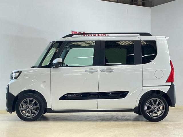 タントファンクロス　スマートアシスト　バックカメラ　シートヒーターワンオーナー　バックカメラ　両側リヤパワースライドドア　プッシュボタンエンジンスタート　コーナーセンサー　ＬＥＤヘッドライト　スマートアシスト　オートエアコン　コーナーセンサー　シートヒーター　ＡＢＳ（京都府）の中古車