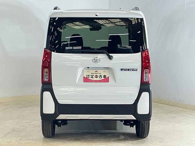 タントファンクロス　スマートアシスト　バックカメラ　シートヒーターワンオーナー　バックカメラ　両側リヤパワースライドドア　プッシュボタンエンジンスタート　コーナーセンサー　ＬＥＤヘッドライト　スマートアシスト　オートエアコン　コーナーセンサー　シートヒーター　ＡＢＳ（京都府）の中古車