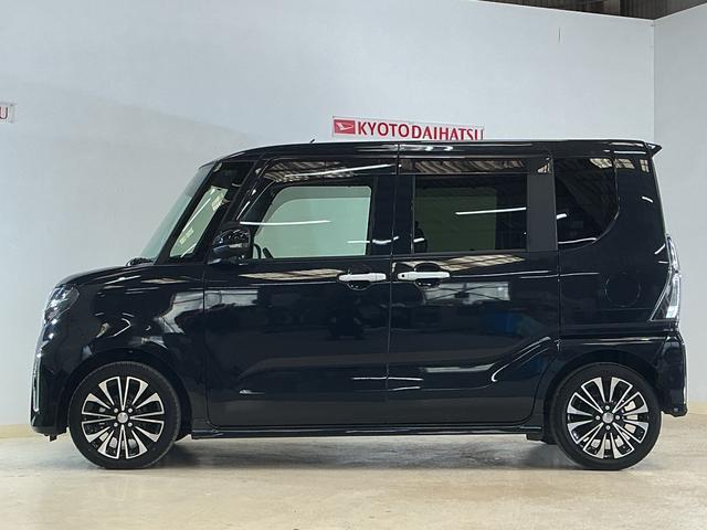 タントカスタムＲＳ　ワンオーナー　ターボ　ナビ　バックカメラワンオーナー　ターボ　ナビ　バックカメラ　ドラレコ　ＥＴＣ　両側電動スライドドア　アダプティブクルーズコントロール　Ｂｌｕｅｔｏｏｔｈ　前席シートヒーター　前後コーナーセンサー　フルセグＴＶ　ＵＳＢ（京都府）の中古車