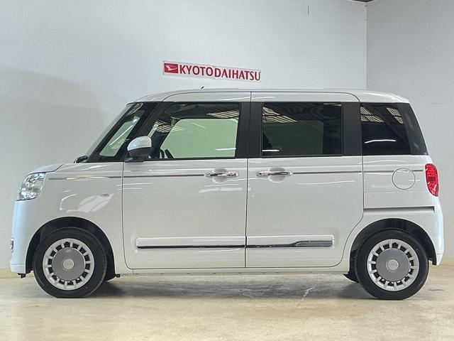 ムーヴキャンバスセオリーＧ　届出済み未使用車　ナビ　パノラマモニター届出済み未使用車　ナビ　パノラマモニター　両側電動スライドドア　ホットカップホルダー　前席シートヒーター　前後コーナーセンサー　フルセグＴＶ　Ｂｌｕｅｔｏｏｔｈ　オートマチックハイビーム　ＵＳＢ接続（京都府）の中古車