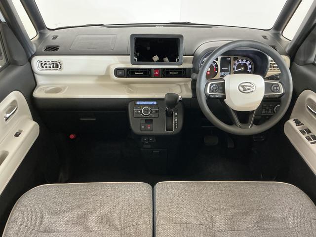 ムーヴキャンバスストライプスＧターボ　ワンオーナー　パノラマモニターワンオーナー　パノラマモニター　両側電動スライドドア　アダプティブクルーズコントロール　前席シートヒーター　前後コーナーセンサー　オートマチックハイビーム　ホットカップホルダー　ＵＳＢチャージャー（京都府）の中古車