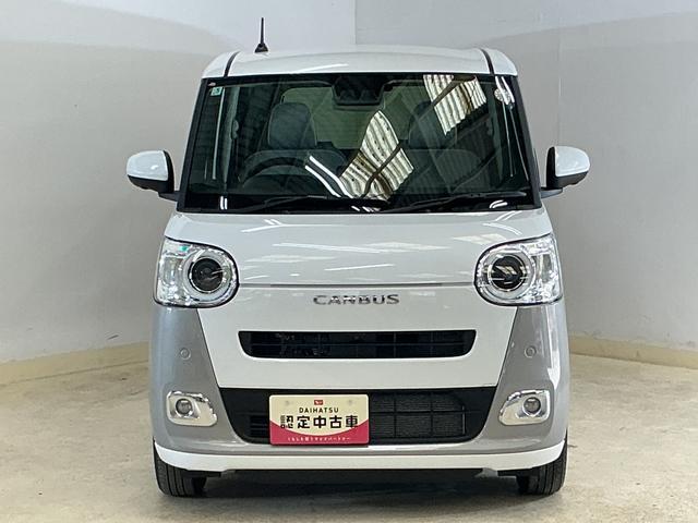 ムーヴキャンバスストライプスＧターボ　ワンオーナー　パノラマモニターワンオーナー　パノラマモニター　両側電動スライドドア　アダプティブクルーズコントロール　前席シートヒーター　前後コーナーセンサー　オートマチックハイビーム　ホットカップホルダー　ＵＳＢチャージャー（京都府）の中古車