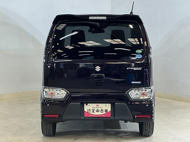 ワゴンRスティングレーハイブリッドT ターボ ナビ バックカメラ ドラレコ ETCターボ ナビ バックカメラ 前後ドラレコ ETC パドルシフト ヘッドアップディスプレイ 運転席シートヒーター コーナーセンサー Bluetooth オートクルーズコントロール 横滑り防止装置(京都府)の中古車