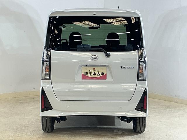 タントカスタムＸ　ワンオーナー　バックカメラ　両側電動スライドドアワンオーナー　バックカメラ　両側電動スライドドア　前後コーナーセンサー　前席シートヒーター　オートマチックハイビーム　１４インチ純正アルミホイール　電子パーキング　オートブレーキホールド　スマートキー（京都府）の中古車