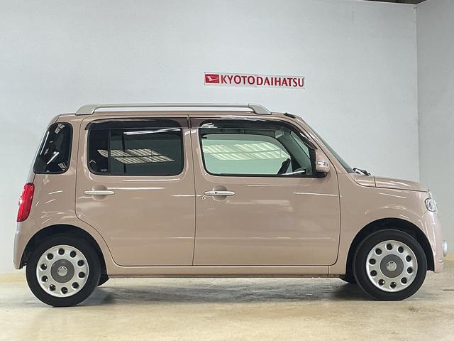 ミラココアココアプラスＸ　ＣＤオーディオ　ルーフレール　フォグライトＣＤオーディオ　ルーフレール　フォグライト　スマートキー　ウインカーミラー　ドアバイザー　盗難防止装置　ヘッドライトレべライザー　１２Ｖ電源ソケット　電動格納ドアミラー　スペアタイヤ　オートエアコン（京都府）の中古車