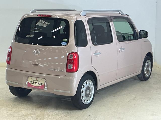 ミラココアココアプラスＸ　ＣＤオーディオ　ルーフレール　フォグライトＣＤオーディオ　ルーフレール　フォグライト　スマートキー　ウインカーミラー　ドアバイザー　盗難防止装置　ヘッドライトレべライザー　１２Ｖ電源ソケット　電動格納ドアミラー　スペアタイヤ　オートエアコン（京都府）の中古車