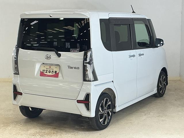 タントカスタムＸ　１オーナー　ナビ　バックカメラ　ドラレコ　ＥＴＣワンオーナー　ナビ　バックカメラ　ドライブレコーダー　ＥＴＣ　両側電動スライドドア　コーナーセンサー　ロングスライドシート　前席シートヒーター　オートマチックハイビーム　Ｂｌｕｅｔｏｏｔｈ　ＵＳＢ（京都府）の中古車