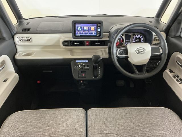 ムーヴキャンバスストライプスＧ　ナビ　バックカメラ　ＥＴＣ　ドライブレコーダワンオーナー　ナビ　バックカメラ　前後ドライブレコーダー　ＥＴＣ　フルセグチューナー　ブルートゥース対応　両側リヤパワースライドドア　プッシュボタンエンジンスタート　ＬＥＤヘッドライト　オートエアコン（京都府）の中古車