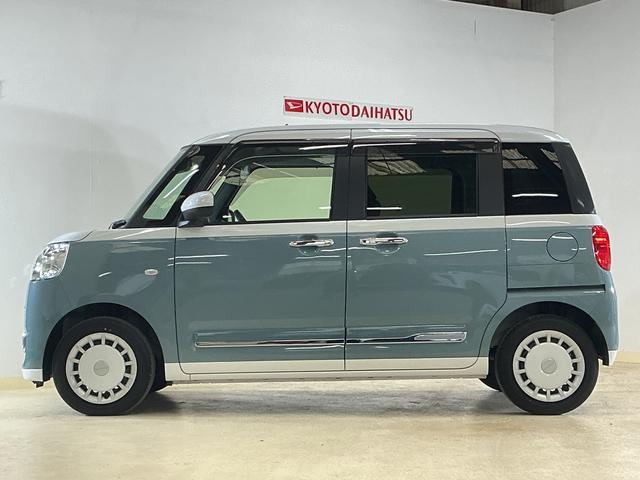 ムーヴキャンバスストライプスＧ　ナビ　バックカメラ　ＥＴＣ　ドライブレコーダワンオーナー　ナビ　バックカメラ　前後ドライブレコーダー　ＥＴＣ　フルセグチューナー　ブルートゥース対応　両側リヤパワースライドドア　プッシュボタンエンジンスタート　ＬＥＤヘッドライト　オートエアコン（京都府）の中古車