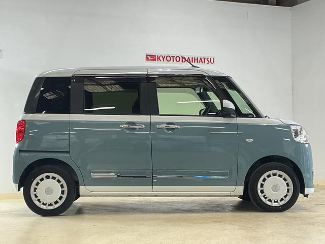 ムーヴキャンバスストライプスＧ　ナビ　バックカメラ　ＥＴＣ　ドライブレコーダワンオーナー　ナビ　バックカメラ　前後ドライブレコーダー　ＥＴＣ　フルセグチューナー　ブルートゥース対応　両側リヤパワースライドドア　プッシュボタンエンジンスタート　ＬＥＤヘッドライト　オートエアコン（京都府）の中古車