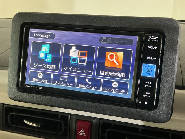 ムーヴキャンバスストライプスＧ　ナビ　バックカメラ　ＥＴＣ　ドライブレコーダワンオーナー　ナビ　バックカメラ　前後ドライブレコーダー　ＥＴＣ　フルセグチューナー　ブルートゥース対応　両側リヤパワースライドドア　プッシュボタンエンジンスタート　ＬＥＤヘッドライト　オートエアコン（京都府）の中古車