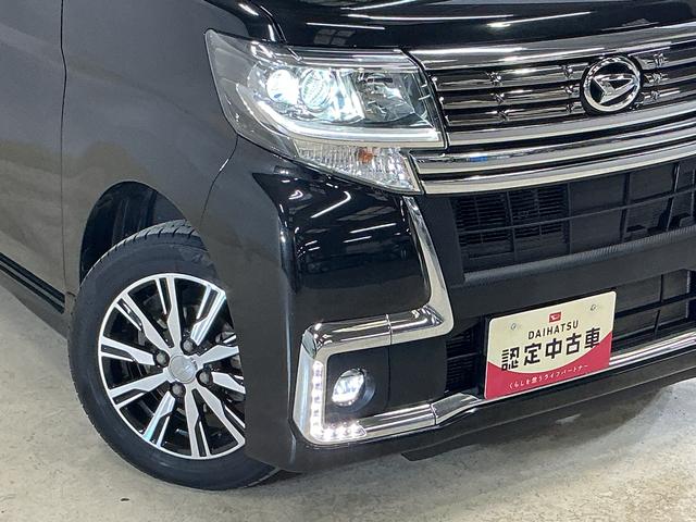 タントカスタムＸ　トップエディションＳＡIII　ナビ　バックカメラナビ　バックカメラ　ドライブレコーダー　ＥＴＣ　ドライブレコーダー　助手席側リヤパワースライドドア　プッシュボタンエンジンスタート　ＬＥＤヘッドライト　ブルートゥース対応　フルセグチューナー　ＡＢＳ（京都府）の中古車