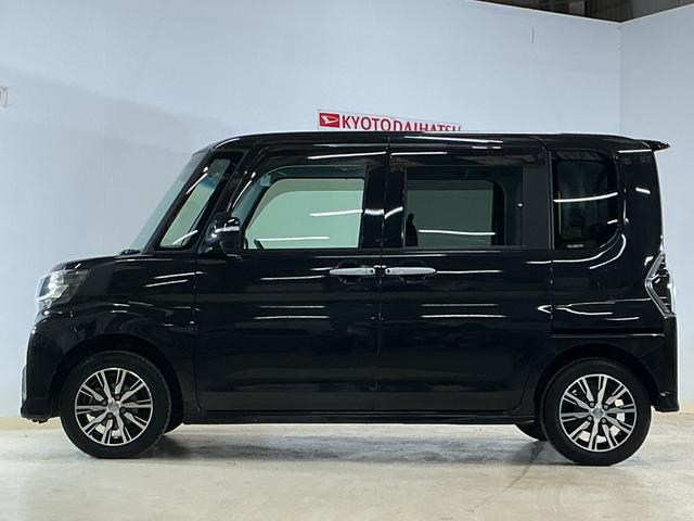 タントカスタムＸ　トップエディションＳＡIII　ナビ　バックカメラナビ　バックカメラ　ドライブレコーダー　ＥＴＣ　ドライブレコーダー　助手席側リヤパワースライドドア　プッシュボタンエンジンスタート　ＬＥＤヘッドライト　ブルートゥース対応　フルセグチューナー　ＡＢＳ（京都府）の中古車