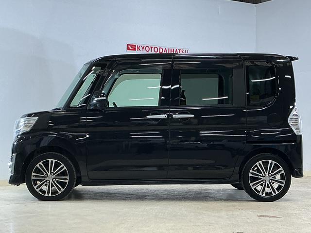 タントカスタムＲＳ　ＳＡ　ワンオーナー　ターボ　ナビ　ドラレコワンオーナー　ターボ　ナビ　ドラレコ　ＥＴＣ　両側電動スライドドア　Ｂｌｕｅｔｏｏｔｈ　フルセグＴＶ　ＬＥＤヘッドライト　１５インチ純正アルミホイール　オートライト　フォグライト　ドアバイザー（京都府）の中古車