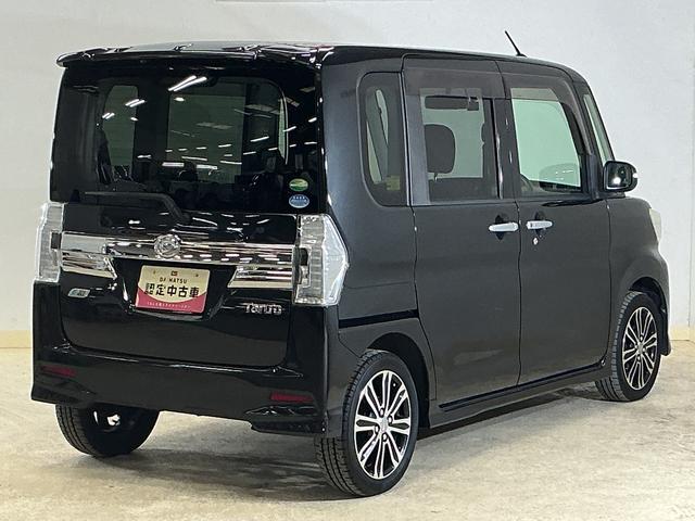 タントカスタムＲＳ　ＳＡ　ワンオーナー　ターボ　ナビ　ドラレコワンオーナー　ターボ　ナビ　ドラレコ　ＥＴＣ　両側電動スライドドア　Ｂｌｕｅｔｏｏｔｈ　フルセグＴＶ　ＬＥＤヘッドライト　１５インチ純正アルミホイール　オートライト　フォグライト　ドアバイザー（京都府）の中古車