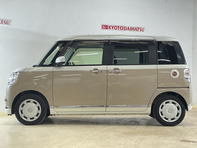 ムーヴキャンバスＧメイクアップリミテッド　ＳＡIII　ナビ　パノラマモニターナビ　パノラマモニター　ドライブレコーダー　ＥＴＣ　両側電動スライドドア　オートマチックハイビーム　Ｂｌｕｅｔｏｏｔｈ　ＵＳＢチャージャー　ＤＶＤ再生　フォグライト　オートライト　ドアバイザー（京都府）の中古車