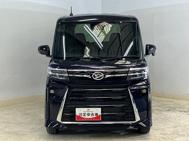 タントカスタムＸ　ワンオーナー　４ＷＤ　ナビ　パノラマモニターワンオーナー　４ＷＤ　ナビ　パノラマモニター　ドライブレコーダー　両側電動スライドドア　前後コーナーセンサー　前席シートヒーター　電子パーキング　オートマチックハイビーム　オートブレーキホールド（京都府）の中古車