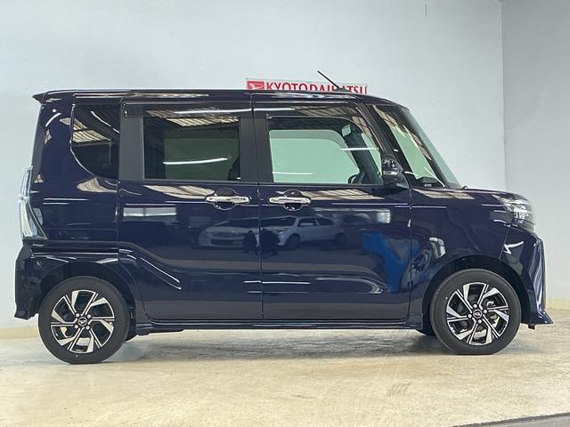 タントカスタムＸ　ワンオーナー　４ＷＤ　ナビ　パノラマモニターワンオーナー　４ＷＤ　ナビ　パノラマモニター　ドライブレコーダー　両側電動スライドドア　前後コーナーセンサー　前席シートヒーター　電子パーキング　オートマチックハイビーム　オートブレーキホールド（京都府）の中古車