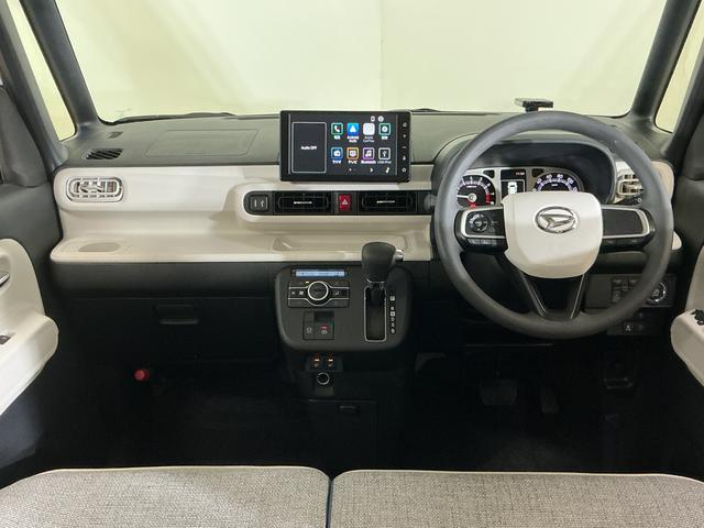 ムーヴキャンバスストライプスＧ　ワンオーナー　ディスプレイオーディオ　ＥＴＣワンオーナー　ディスプレイオーディオ　バックカメラ　ＥＴＣ　両側電動スライドドア　前後コーナーセンサー　シートヒーター　ワイヤレス充電　ホットカップホルダー　電子パーキング　オートブレーキホールド（京都府）の中古車
