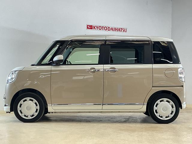 ムーヴキャンバスＧメイクアップリミテッド　ＳＡIII　ナビ　パノラマモニターワンオーナー　ナビ　パノラマモニター　ＥＴＣ　ドライブレコーダー　フルセグチューナー　ブルートゥース対応　プッシュボタンエンジンスタート　両側リヤパワースライドドア　スマートアシストＩＩＩ　ＡＢＳ（京都府）の中古車