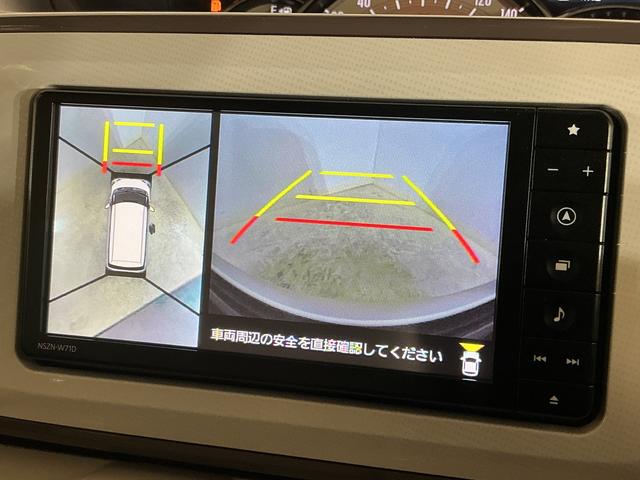 ムーヴキャンバスＧメイクアップリミテッド　ＳＡIII　ナビ　パノラマモニターワンオーナー　ナビ　パノラマモニター　ＥＴＣ　ドライブレコーダー　フルセグチューナー　ブルートゥース対応　プッシュボタンエンジンスタート　両側リヤパワースライドドア　スマートアシストＩＩＩ　ＡＢＳ（京都府）の中古車