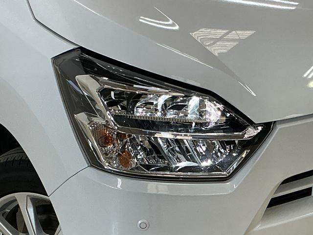 ミライースG SAIII 1オーナー シートヒーター コーナーセンサーワンオーナー シートヒーター 前後コーナーセンサー オートマチックハイビーム LEDヘッドライト オートライト プッシュスタート 横滑り防止装置 アイドリングストップ 14インチ純正アルミホイール(京都府)の中古車