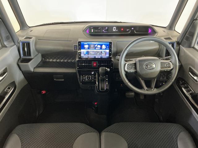 タントカスタムＲＳセレクション　ワンオーナー　ターボ　ナビ　ＥＴＣワンオーナー　ターボ　ナビ　パノラマモニター　ドライブレコーダー　ＥＴＣ　両側電動スライドドア　前後コーナーセンサー　アダプティブクルーズコントロール　ロングスライドシート　前席シートヒーター（京都府）の中古車