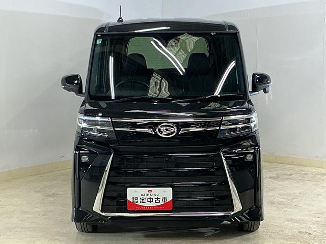 タントカスタムＸ　届出済み未使用車　パノラマモニター　両側電動届出済み未使用車　パノラモニター　両側電動スライドドア　コーナーセンサー　シートヒーター　スマートキー　電子パーキング　オートブレーキホールド　オートマチックハイビーム　１４インチ純正アルミホイール（京都府）の中古車