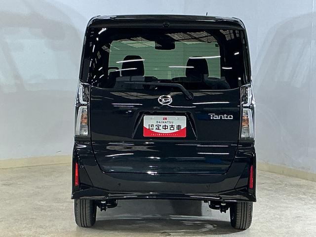 タントカスタムＸ　届出済み未使用車　パノラマモニター　両側電動届出済み未使用車　パノラモニター　両側電動スライドドア　コーナーセンサー　シートヒーター　スマートキー　電子パーキング　オートブレーキホールド　オートマチックハイビーム　１４インチ純正アルミホイール（京都府）の中古車