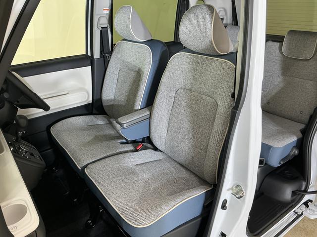 ムーヴキャンバスストライプスＧ　届出済み未使用車　ナビ　バックカメラ　ＵＳＢ届出済み未使用車　ナビ　バックカメラ　両側電動スライドドア　シートヒーター　前後コーナーセンサー　Ｂｌｕｅｔｏｏｔｈ　フルセグＴＶ　ＤＶＤ再生　オートマチックハイビーム　ＵＳＢ　ホットカップホルダー（京都府）の中古車