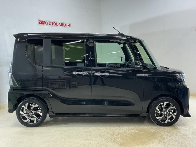 タントカスタムX バックカメラ 両側電動 前後コーナーセンサーバックカメラ 両側電動スライドドア 前後コーナーセンサー シートヒーター 電子パーキング オートマチックハイビーム オートブレーキホールド USBチャージャー スマートキー LEDヘッドライト(京都府)の中古車