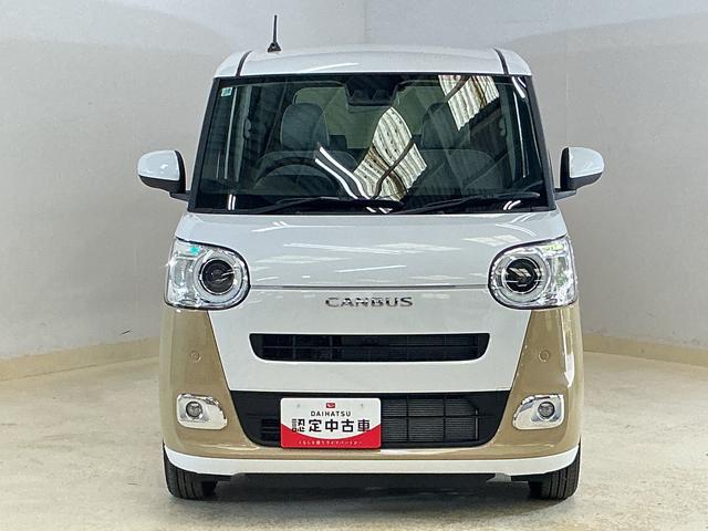 ムーヴキャンバスストライプスＧ　届出済未使用車　ナビ　バックカメラ　ＵＳＢ届出済未使用車　ナビ　バックカメラ　両側電動スライドドア　ホットカップホルダー　シートヒーター　前後コーナーセンサー　Ｂｌｕｅｔｏｏｔｈ　フルセグＴＶ　ＤＶＤ再生　オートマチックハイビーム　ＵＳＢ（京都府）の中古車