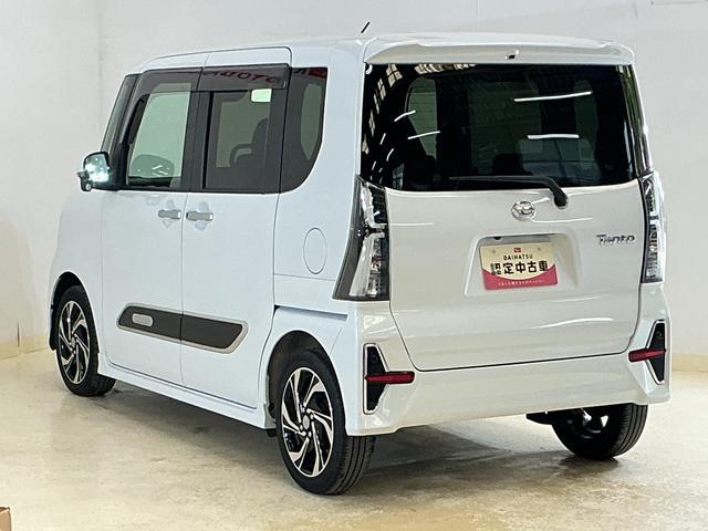 タントカスタムＲＳスタイルセレクション　ワンオーナー　ターボ　ナビワンオーナー　ターボ　ナビ　パノラマモニター　ドラレコ　ＥＴＣ　両側電動スライドドア　アダプティブクルーズコントロール　テレビキャンセラー　シートヒーター　コーナーセンサー　ロングスライドシート（京都府）の中古車