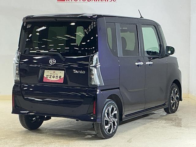 タントカスタムＸ　ワンオーナー　バックカメラ　両側電動スライドドアワンオーナー　バックカメラ　両側電動スライドドア　シートヒーター　前後コーナーセンサー　オートマチックハイビーム　電子パーキング　オートブレーキホールド　１４インチ純正アルミホイール　オートライト（京都府）の中古車