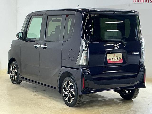 タントカスタムＸ　ワンオーナー　バックカメラ　両側電動スライドドアワンオーナー　バックカメラ　両側電動スライドドア　シートヒーター　前後コーナーセンサー　オートマチックハイビーム　電子パーキング　オートブレーキホールド　１４インチ純正アルミホイール　オートライト（京都府）の中古車