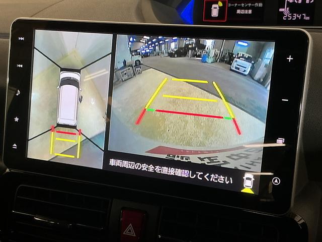 タントカスタムＲＳ　ワンオーナー　ターボ　ナビ　パノラマモニターワンオーナー　ターボ　ナビ　パノラマモニター　ドライブレコーダー　ＥＴＣ　両側電動スライドドア　リアコーナーセンサー　アダプティブクルーズコントロール　ロングスライドシート　Ｂｌｕｅｔｏｏｔｈ（京都府）の中古車